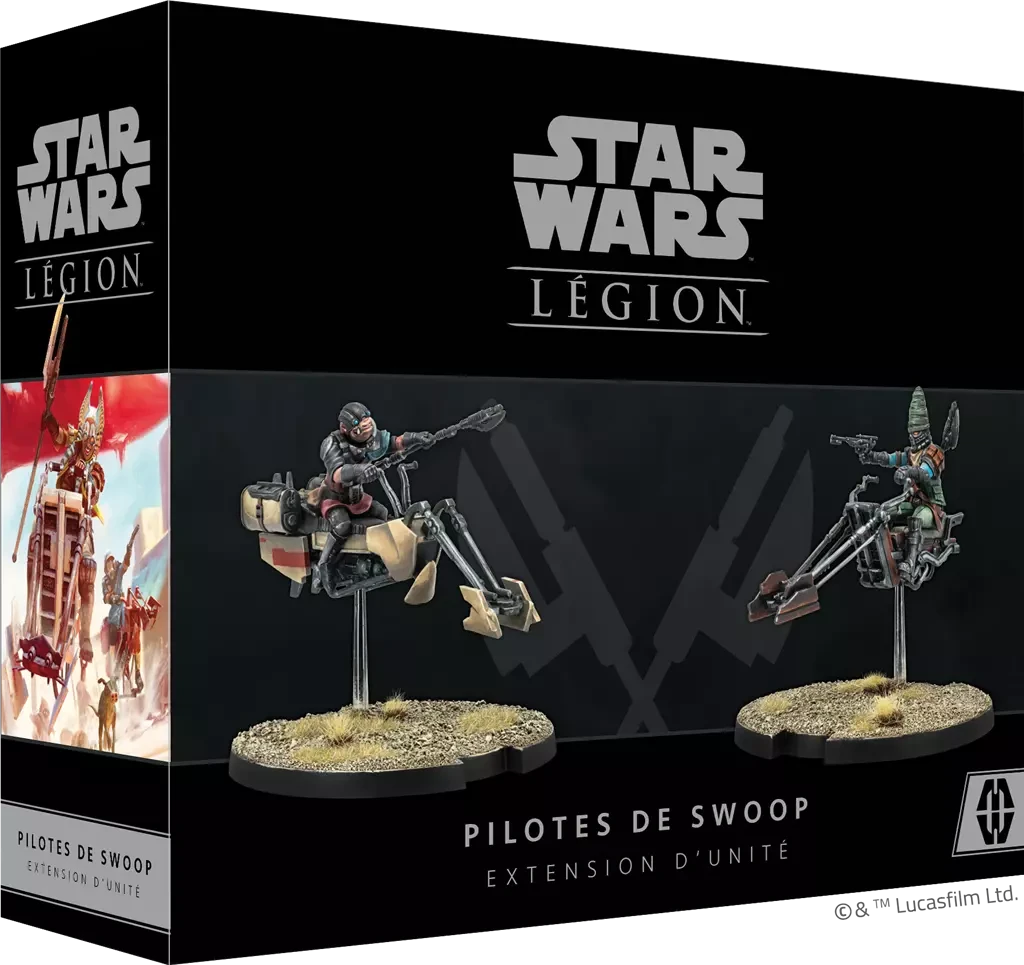 Star Wars Légion : Pilotes De Swoop - Extension D'unité 3 Star Wars Légion : Pilotes De Swoop - Extension D'unité