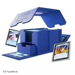 Gamegenic Stars Wars Unlimited - Double Deck Pod - Blue -Périphériques De Jeu Soldes stars wars unlimited double deck pod blue p image 54827 grande