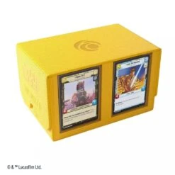 Gamegenic Stars Wars Unlimited - Double Deck Pod - Yellow -Périphériques De Jeu Soldes stars wars unlimited double deck pod yellow p image 54867 grande