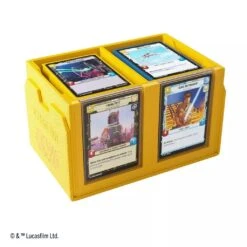 Gamegenic Stars Wars Unlimited - Double Deck Pod - Yellow -Périphériques De Jeu Soldes stars wars unlimited double deck pod yellow p image 54870 grande
