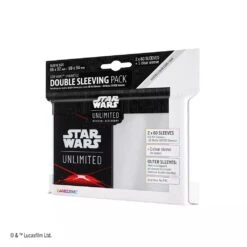 Gamegenic Stars Wars Unlimited - Sleeves Double Pack - Space Red