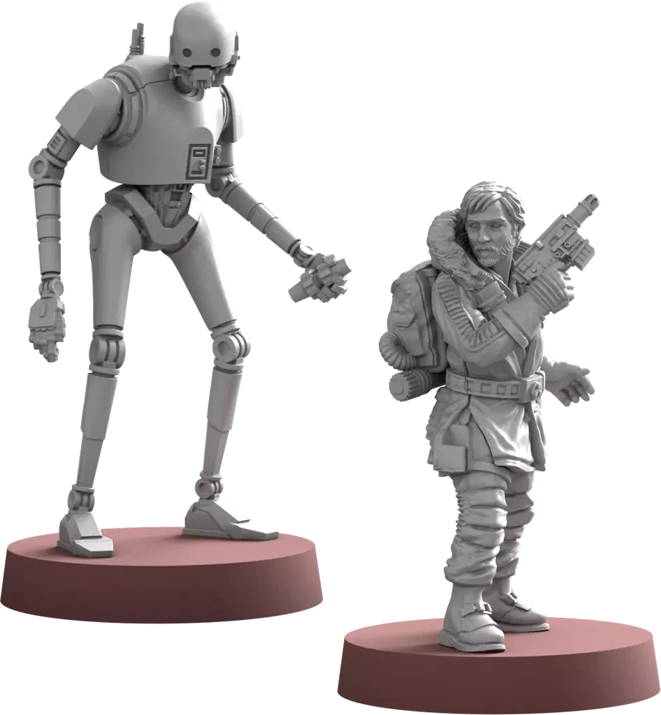 Star Wars Légion : Cassian Andor Et K-2SO 4 Star Wars Légion : Cassian Andor Et K-2SO – Image 2