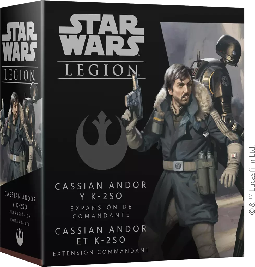 Star Wars Légion : Cassian Andor Et K-2SO 3 Star Wars Légion : Cassian Andor Et K-2SO