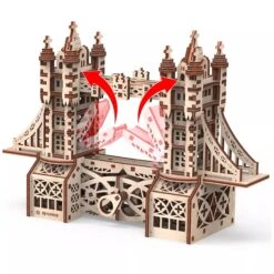 Tower Bridge Petite Maquette 3D Mobile En Bois -Périphériques De Jeu Soldes tower bridge petite maquette 3d mobile en bois p image 30176 grande
