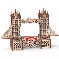 Tower Bridge Petite Maquette 3D Mobile En Bois -Périphériques De Jeu Soldes tower bridge petite maquette 3d mobile en bois p image 30177 grande
