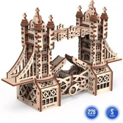 Tower Bridge Petite Maquette 3D Mobile En Bois -Périphériques De Jeu Soldes tower bridge petite maquette 3d mobile en bois p image 30178 grande