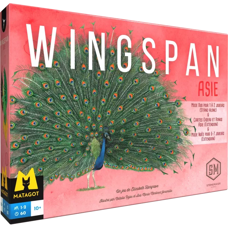 Matagot Wingspan - Asie 3 Matagot Wingspan - Asie
