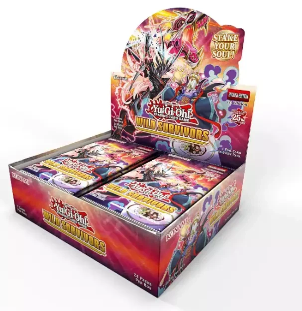 Konami Yu-Gi-Oh! - Display 24 Booster Les Survivants Sauvages (Wild Survivors) (x24) 3 Konami Yu-Gi-Oh! - Display 24 Booster Les Survivants Sauvages (Wild Survivors) (x24)